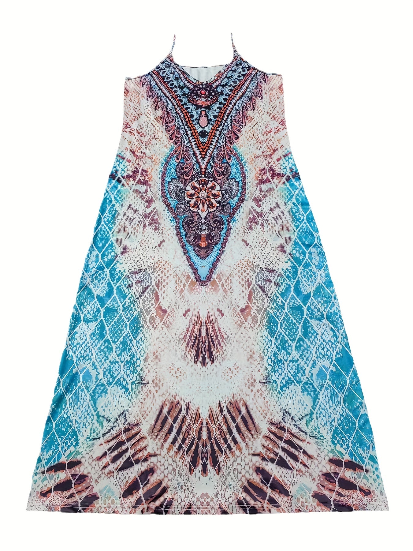Robe à imprimé graphique - Topdecheztop.fr