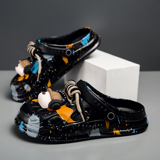 Sabots pour hommes/femmes à semelles épaisses , doux et confortables pour les loisirs de plein air, antidérapants et durables.