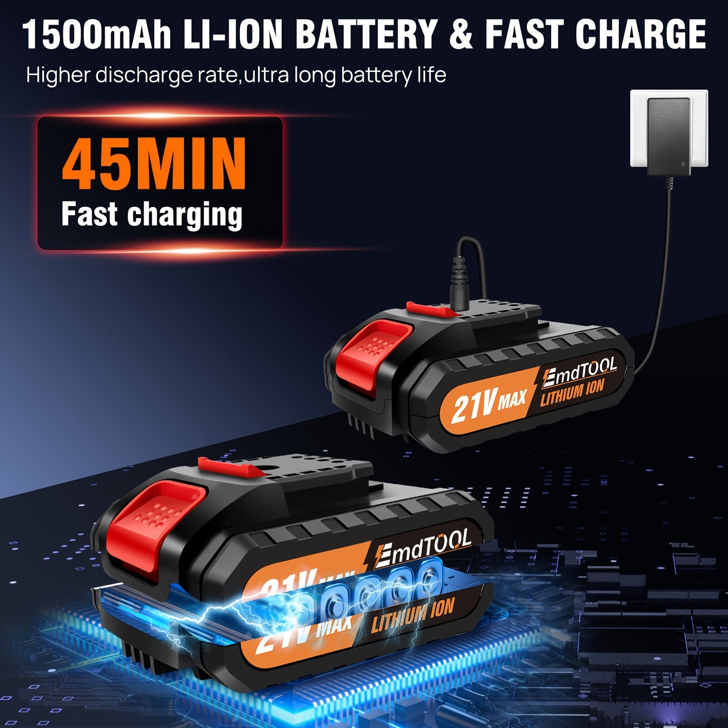 Perceuse-visseuse sans fil 21 V