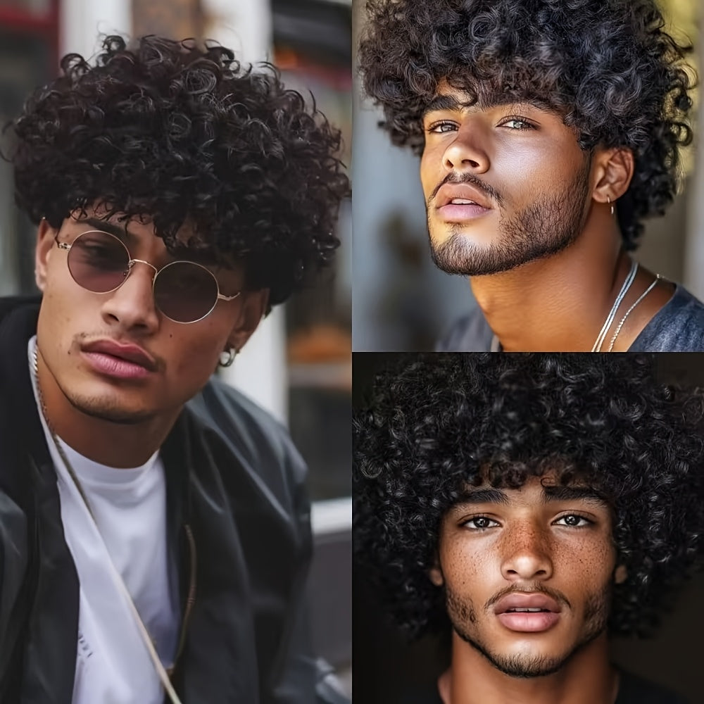 Perruque afro bouclée/crépue - Accessoire de mode