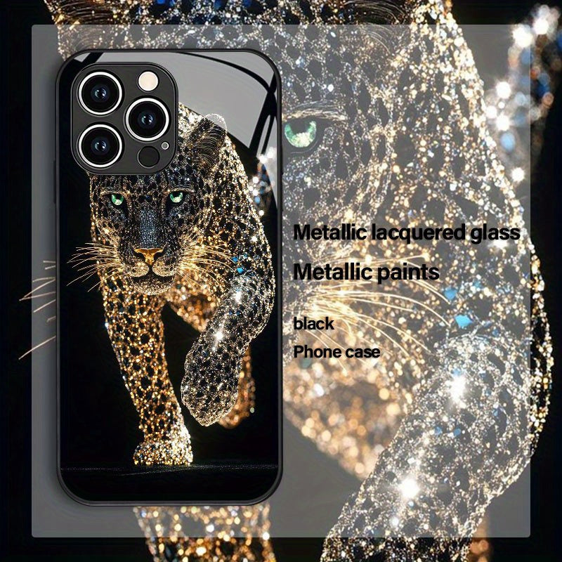 Une coque de téléphone en verre trempé élégante et haut de gamme, IPHONE