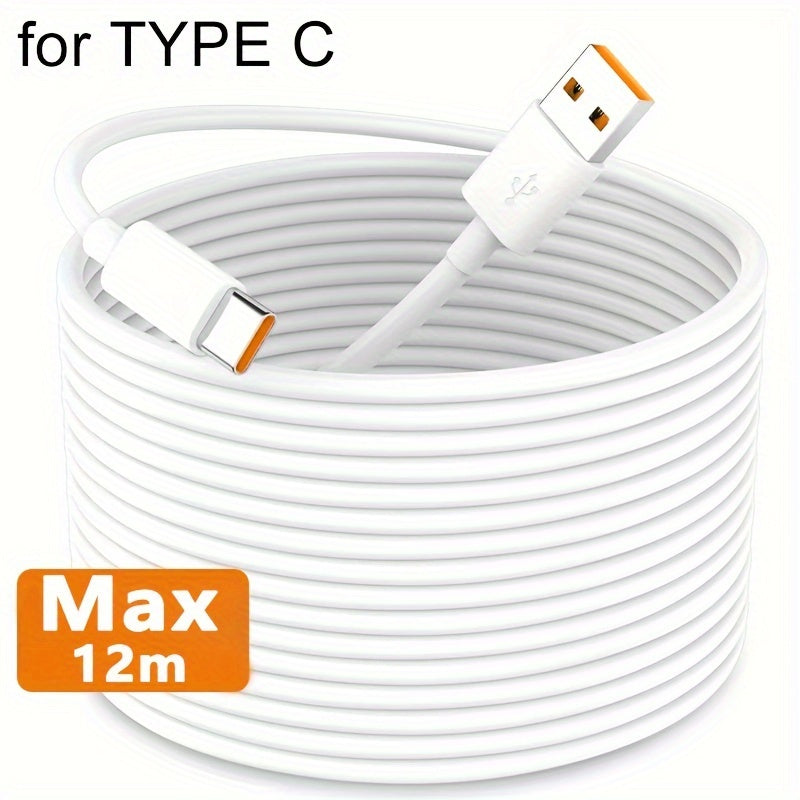 Câble USB Type-C extra long pour recharge rapide