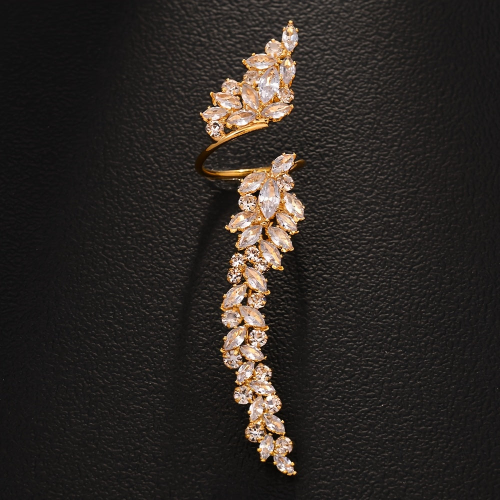 Bague élégante ajustable ouverte pour femme, 1 pièce