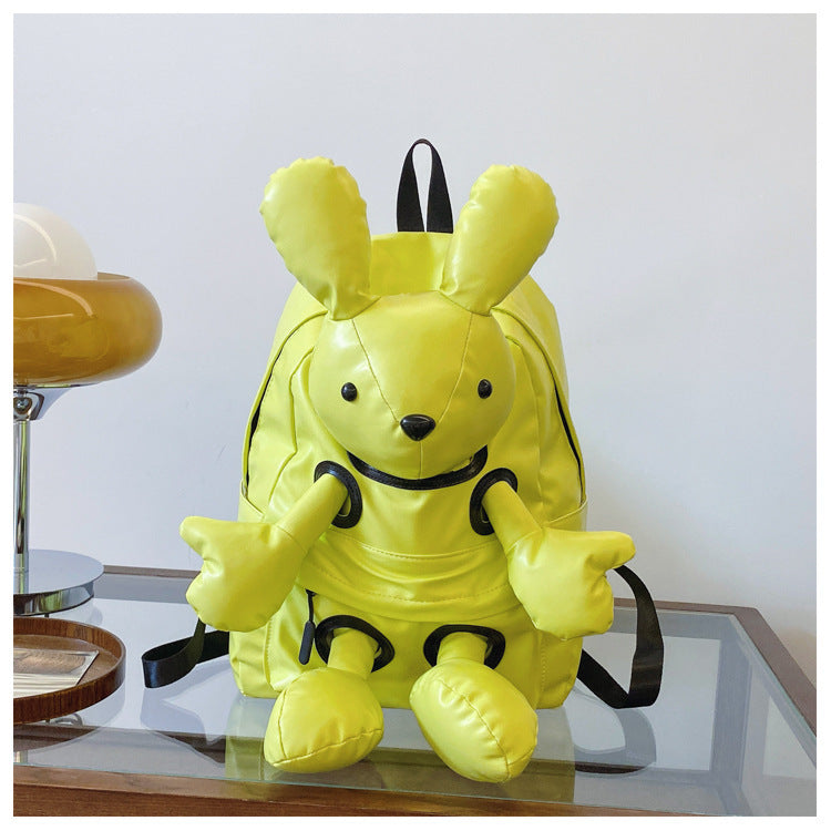 Sac à dos  poupée tendance et cool avec motif lapin
