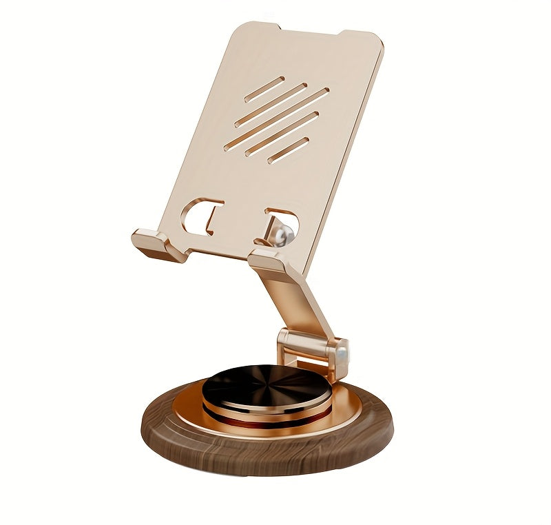 Support de téléphone portable pliable en bois