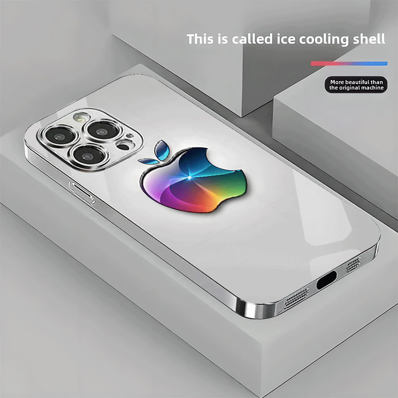 Coque de protection d'été en verre trempé ultra-transparente , IPHONE