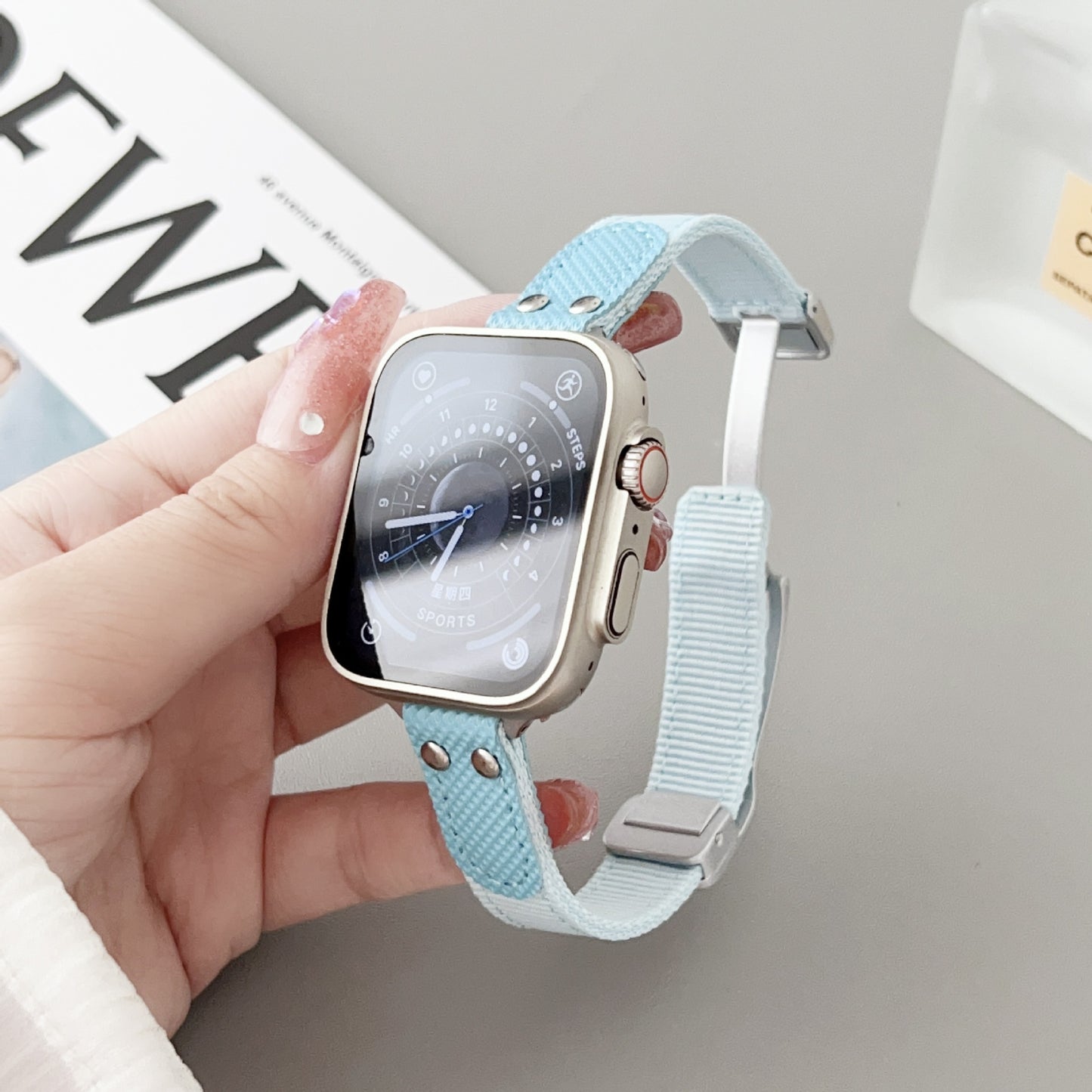 Bracelet de montre en nylon tricoté - Topdecheztop.fr