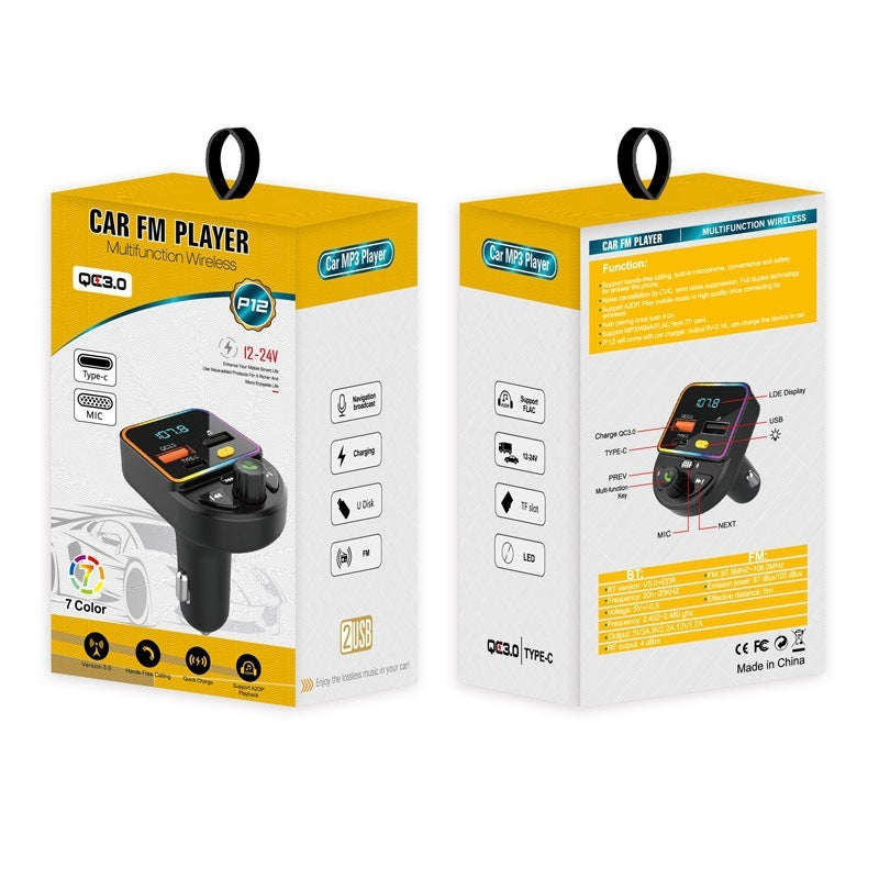 Transmetteur FM de voiture Bluetooth de voiture - Topdecheztop.fr