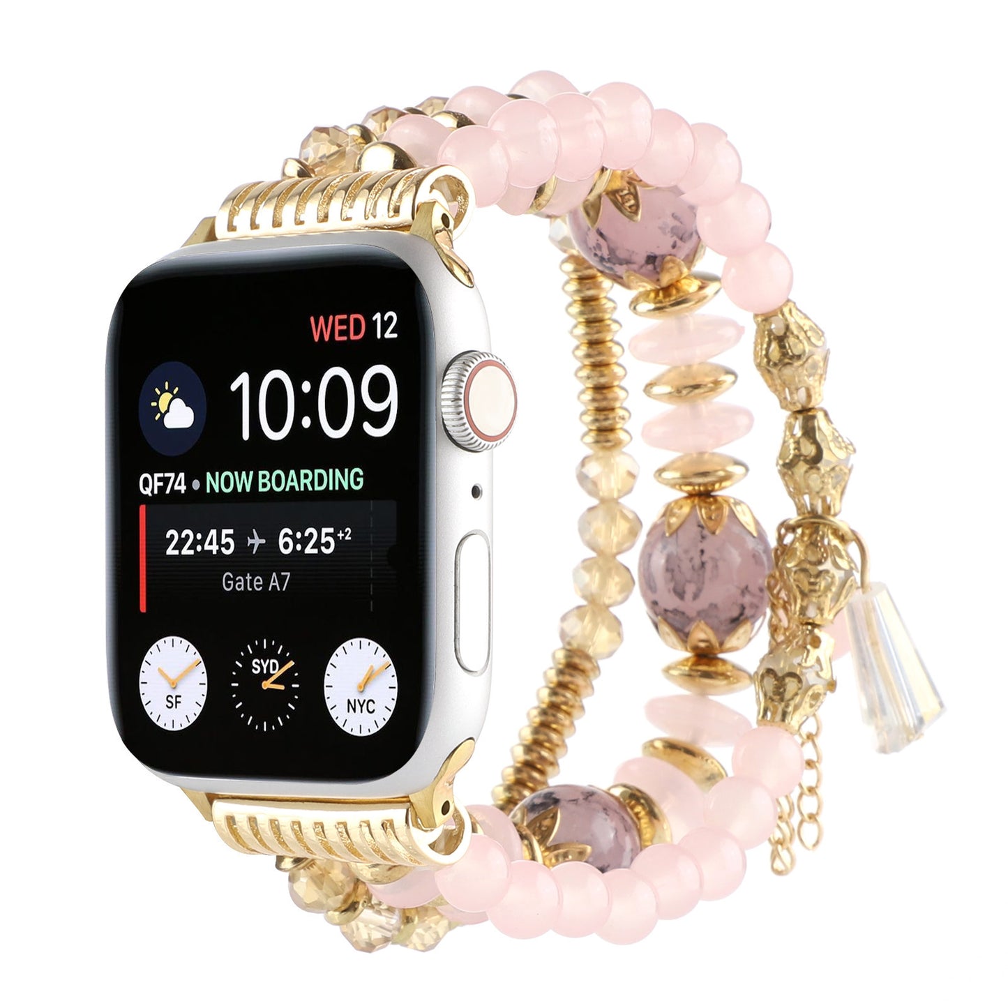 Bracelet élastique à perles