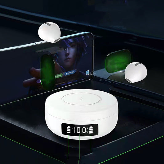 Mini écouteurs intra-auriculaires avec chargement sans fil - Topdecheztop.fr