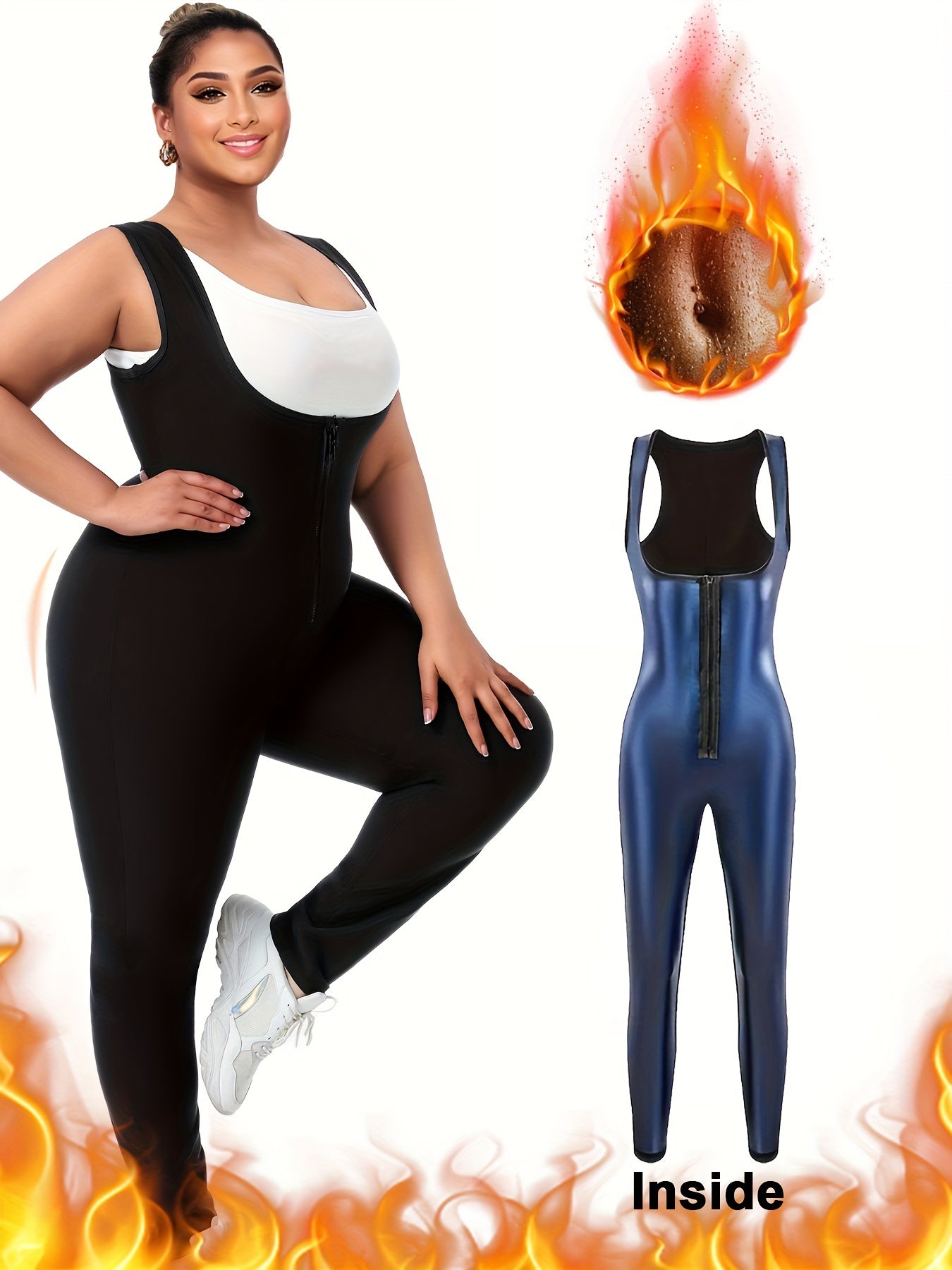 Combinaison d'entraînement convertible 2 en 1 pour femme - Topdecheztop.fr