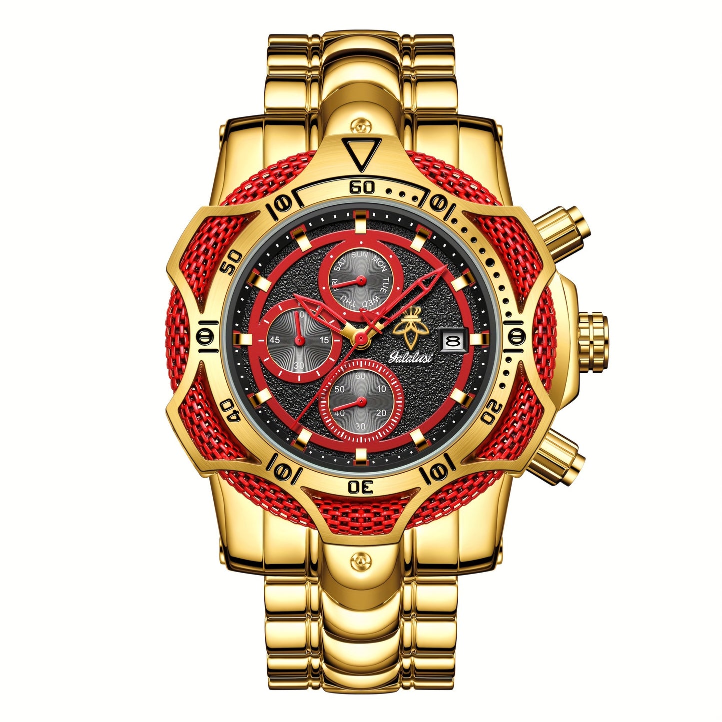 Montre à quartz de luxe YALALUSI pour homme
