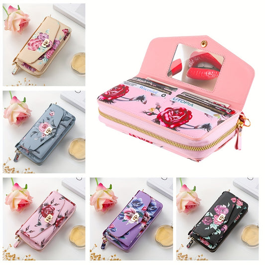 Étui pour téléphone portable à motif floral, UNIVERSELLE - Topdecheztop.fr