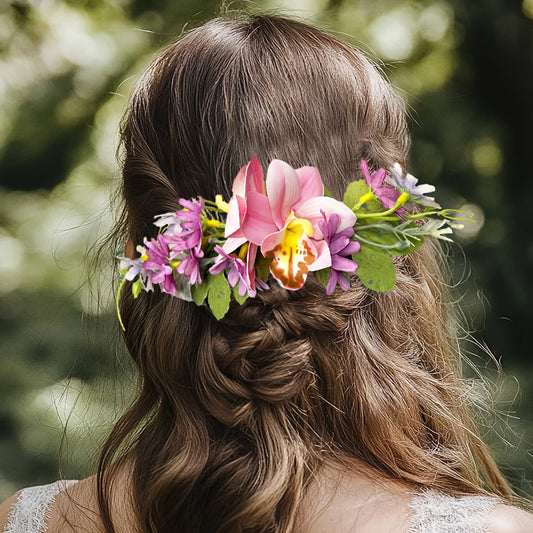 Nouveau peigne à cheveux en tissu synthétique de style bohème thaïlandais - Topdecheztop.fr