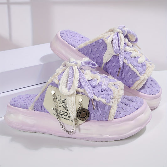 Sandales élégantes à semelle épaisse pour femme - Topdecheztop.fr