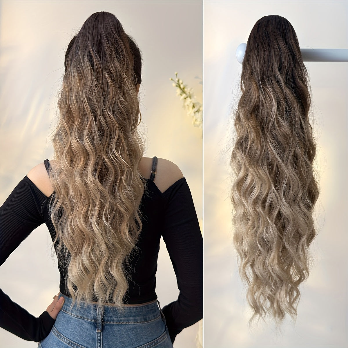 Extension de queue de cheval synthétique pour femme, 1 pièce - Topdecheztop.fr