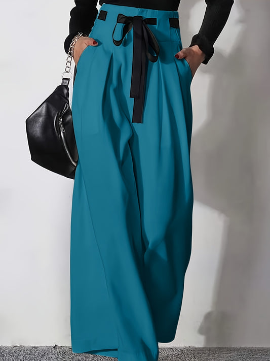 Pantalon large élégant et tendance