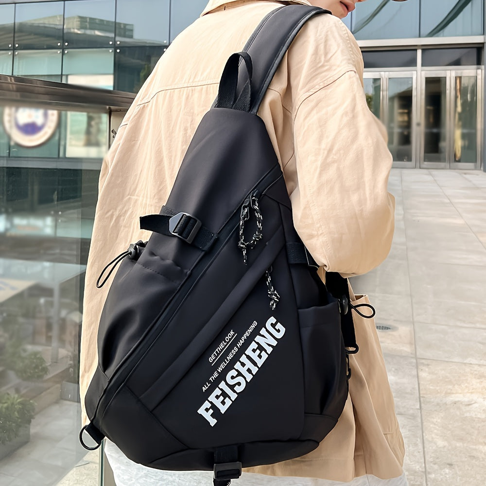 Sac bandoulière tendance grande capacité pour homme
