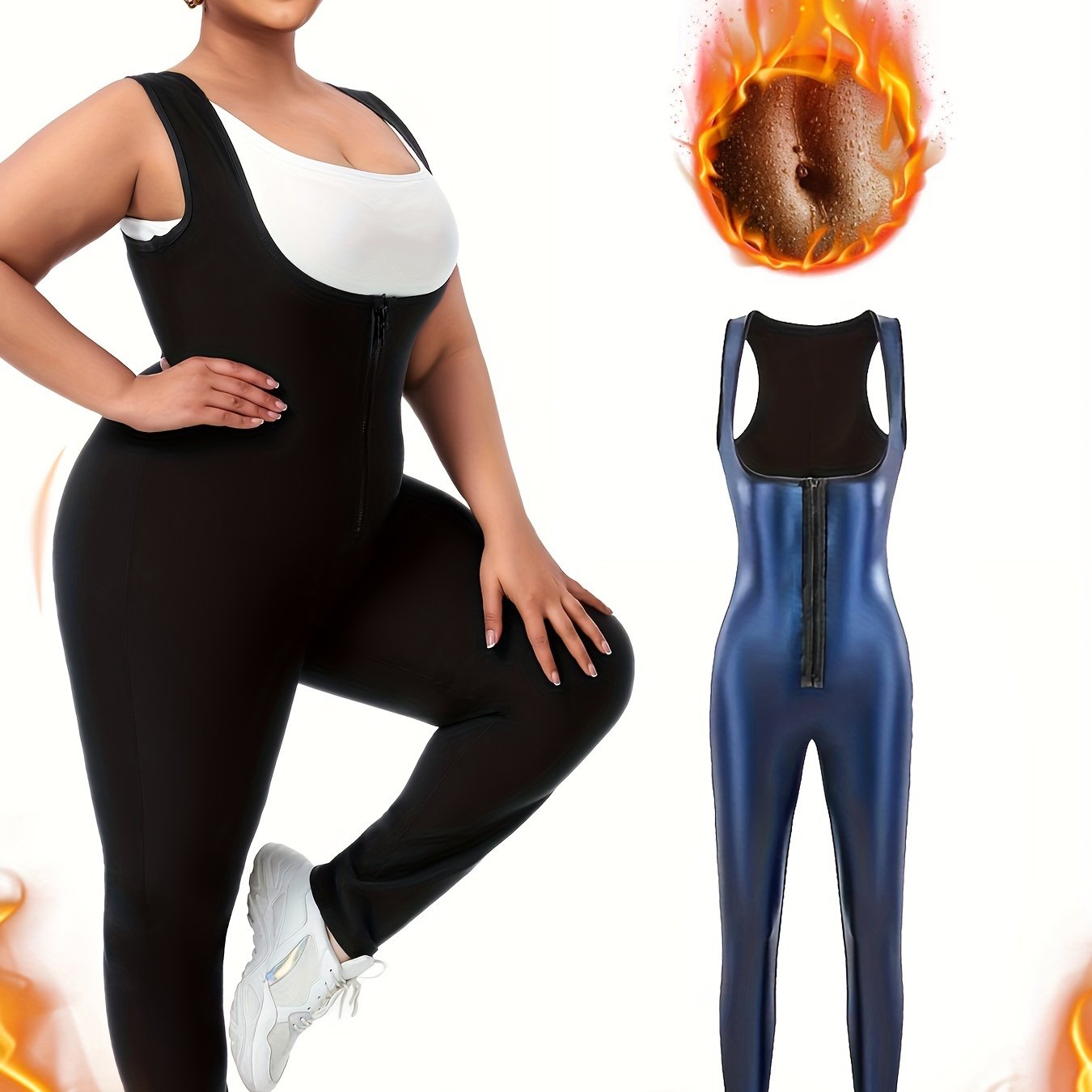 Combinaison d'entraînement convertible 2 en 1 pour femme - Topdecheztop.fr