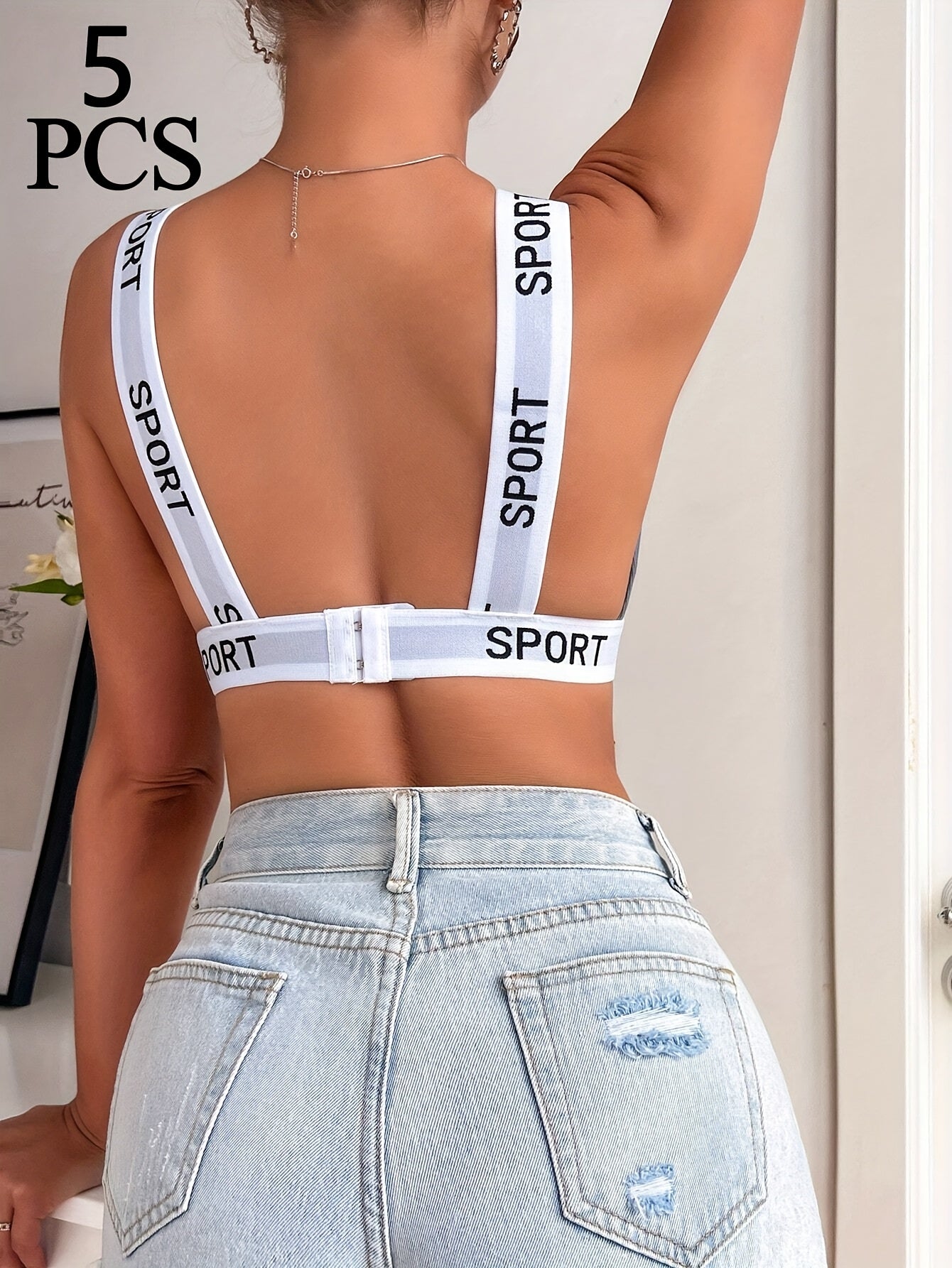 Soutiens-gorge de sport décontractés pour femmes 5 pièces - Topdecheztop.fr