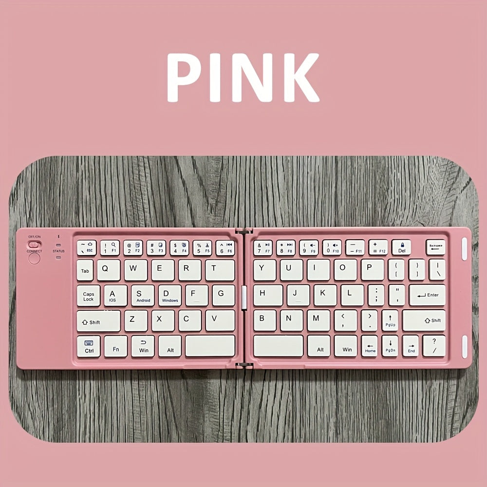Clavier pliable ultra-fin | Clavier de voyage sans fil pliable