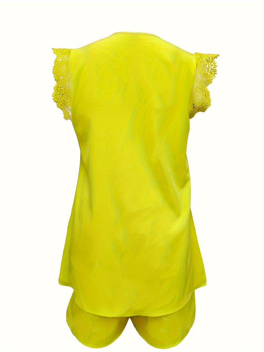 Ensemble short décontracté uni - Topdecheztop.fr