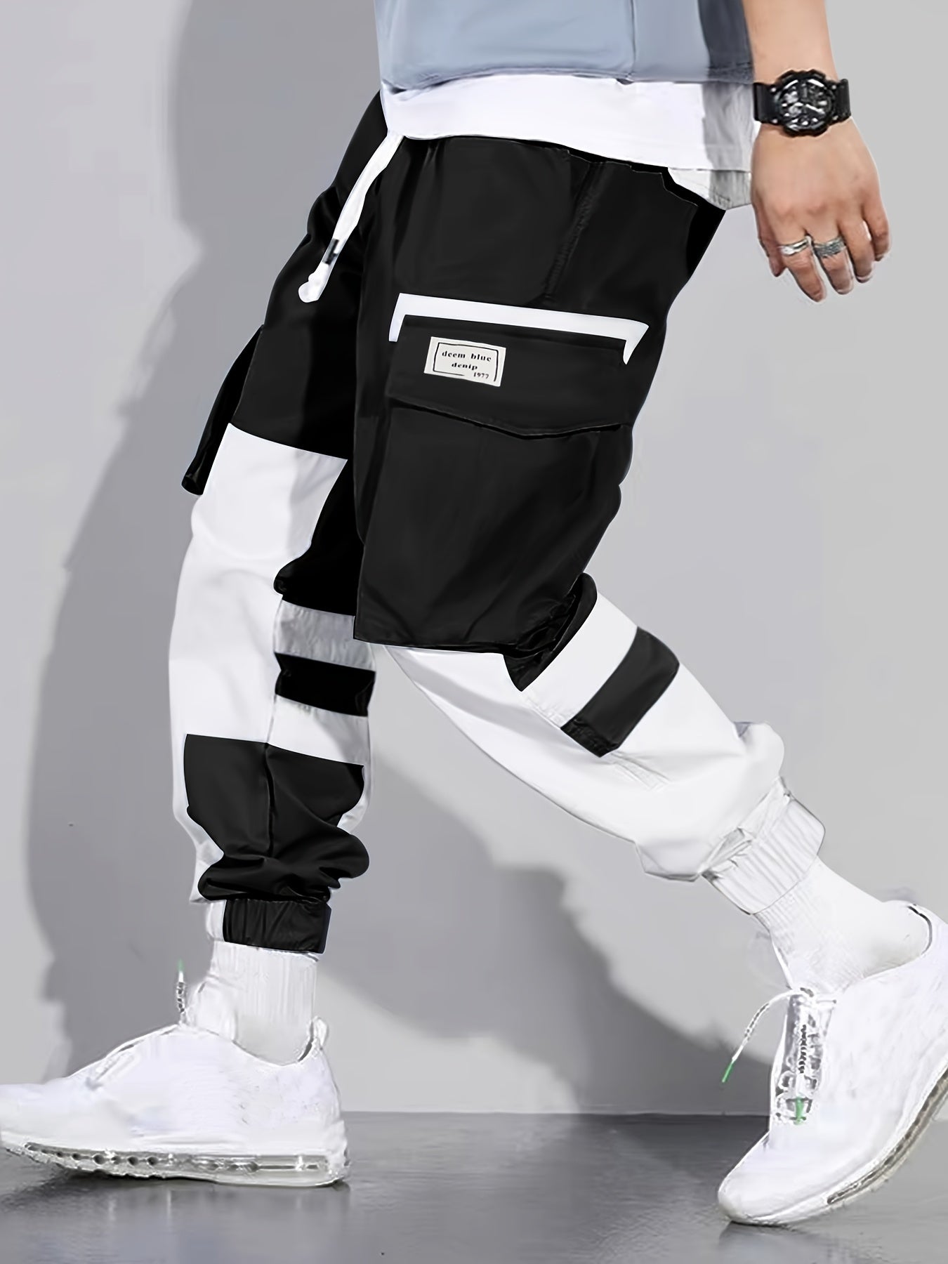 Pantalon multi-poches pour homme
