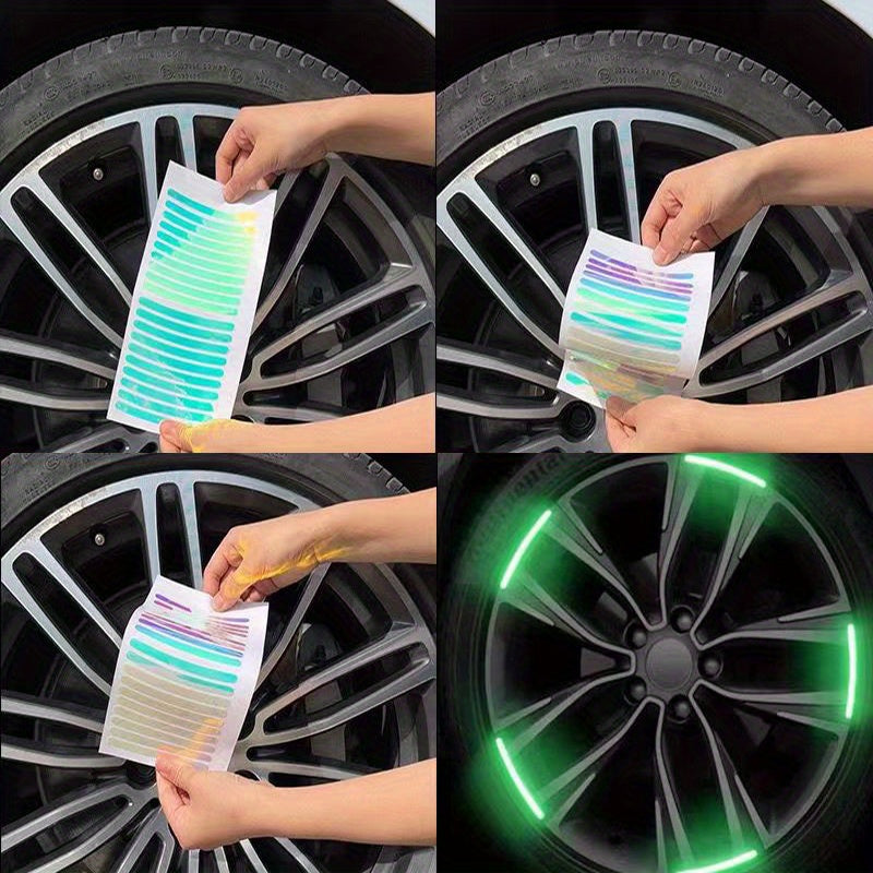 20 autocollants d'avertissement de sécurité pour roues - Topdecheztop.fr