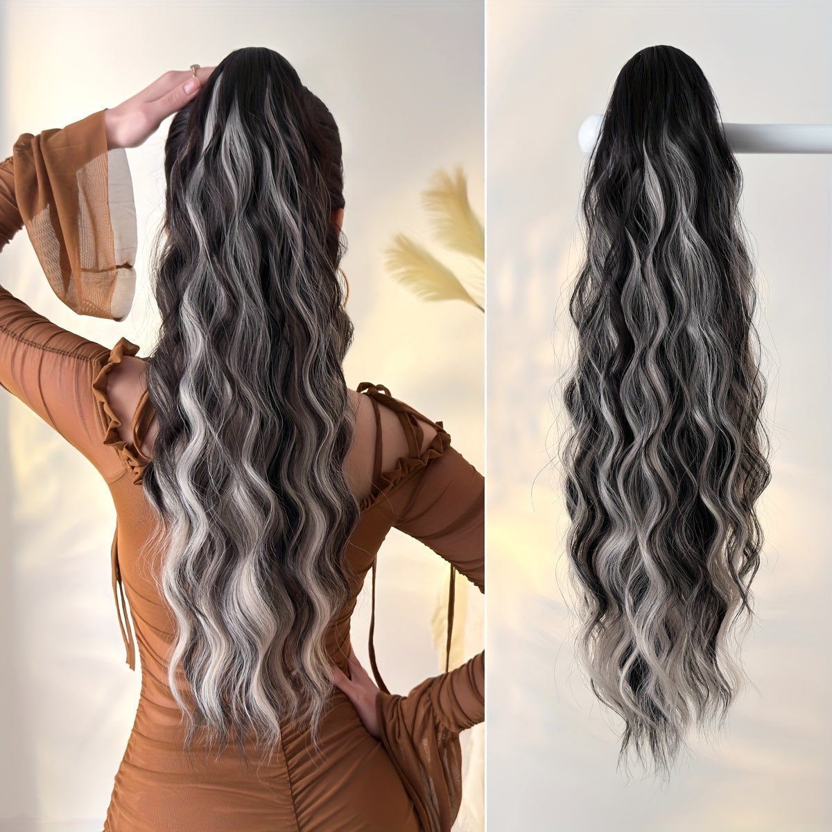 Extension de queue de cheval synthétique pour femme, 1 pièce - Topdecheztop.fr