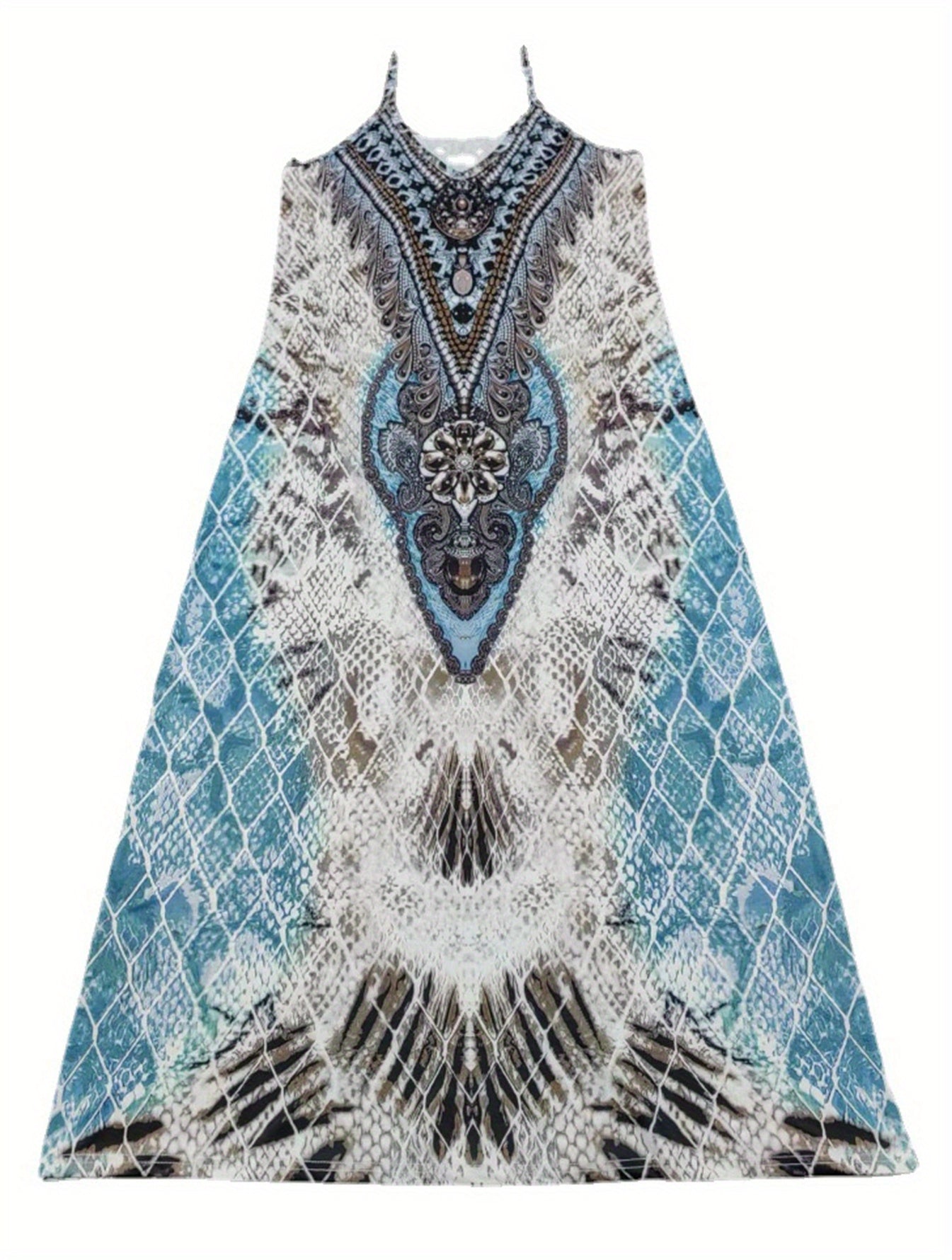 Robe à imprimé graphique - Topdecheztop.fr