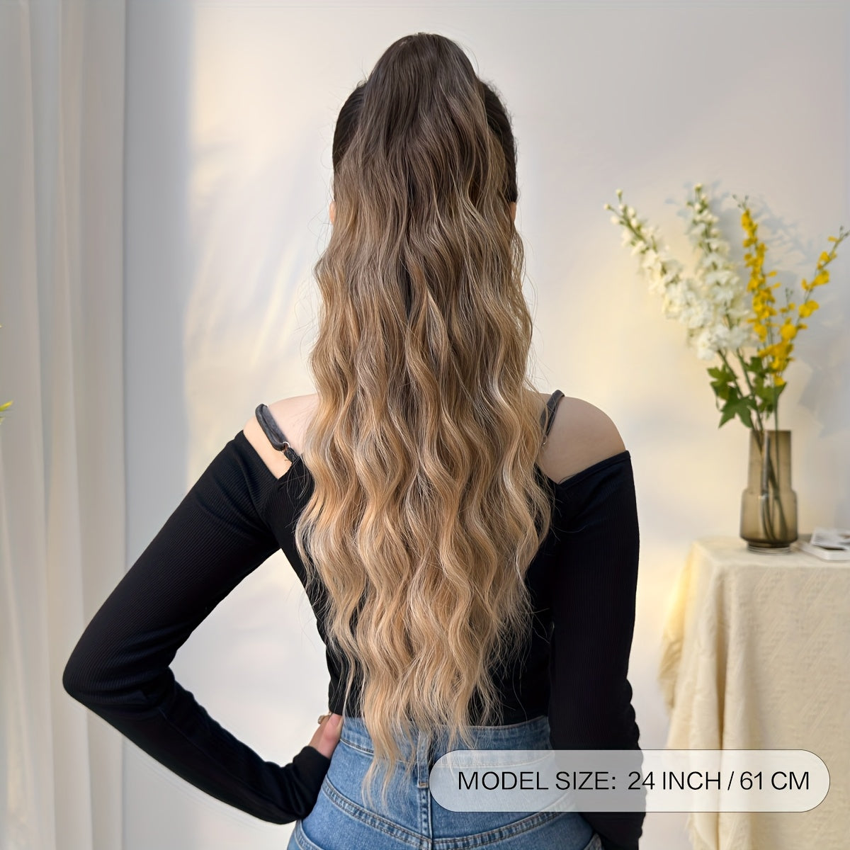 Extension de queue de cheval synthétique pour femme, 1 pièce - Topdecheztop.fr