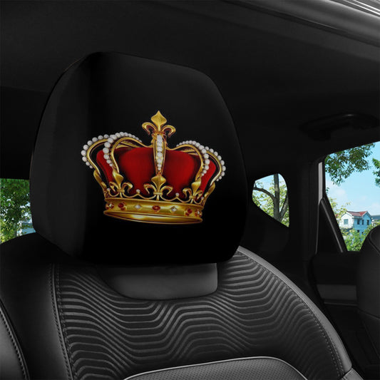 Lot de 2 housses d'appuie-tête de luxe