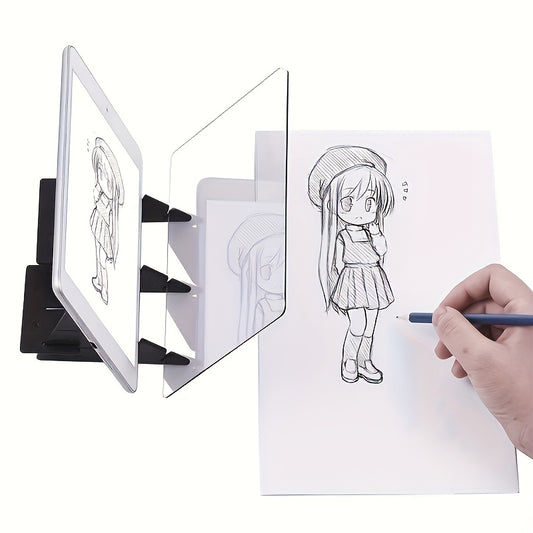 Ensemble de planche à dessin optique