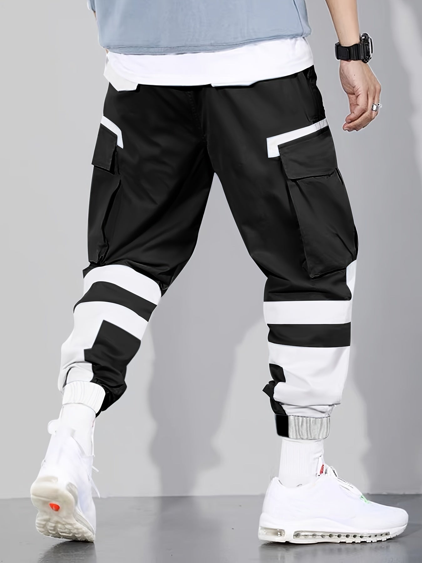 Pantalon multi-poches pour homme