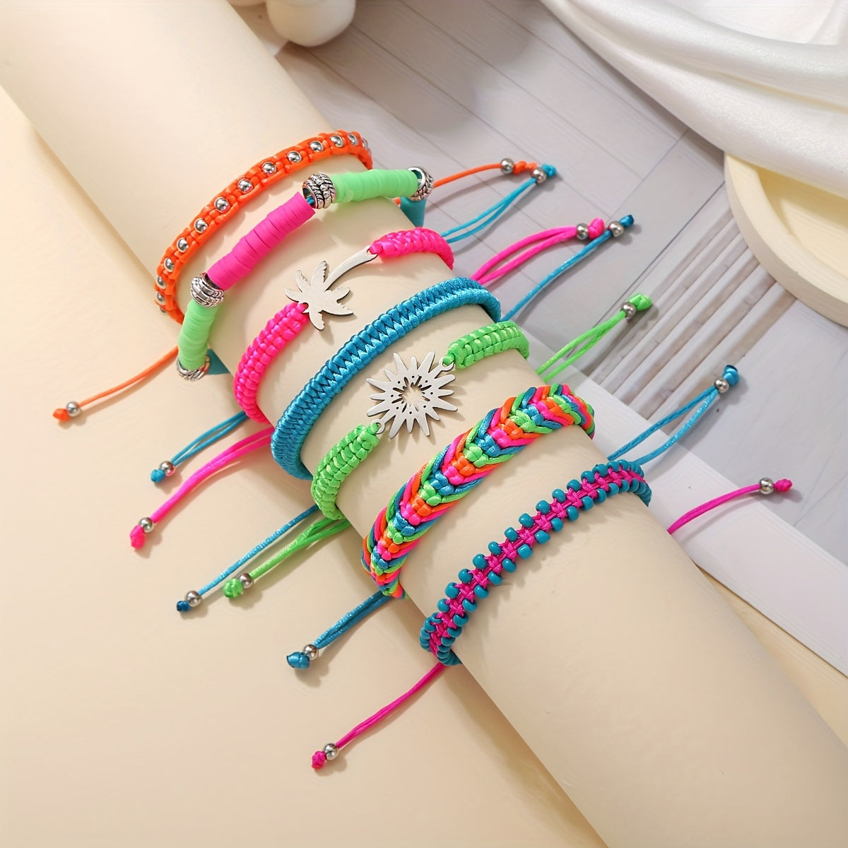 Ensemble de 7 bracelets bohème chic pour femme - Topdecheztop.fr