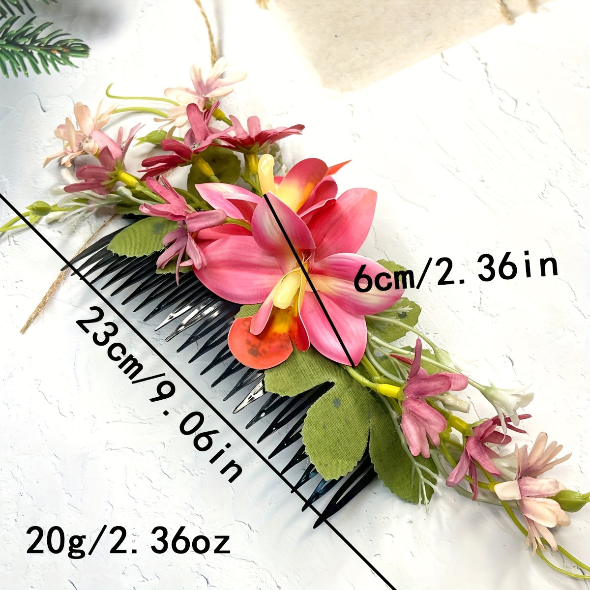 Nouveau peigne à cheveux en tissu synthétique de style bohème thaïlandais - Topdecheztop.fr