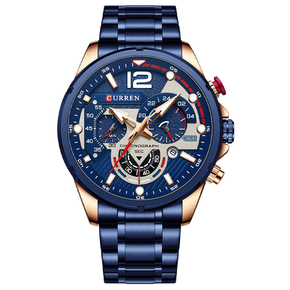 Montre à quartz pour homme