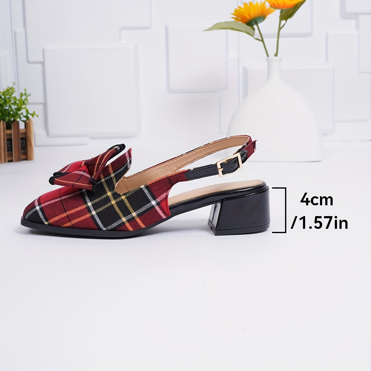 Chaussures à carreaux pour femmes - Topdecheztop.fr
