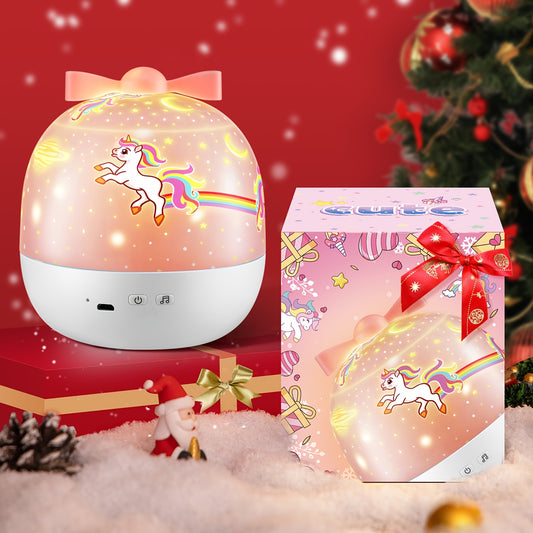 Adorable projecteur veilleuse au design étoilé, avec 15 films et 10 options - Topdecheztop.fr