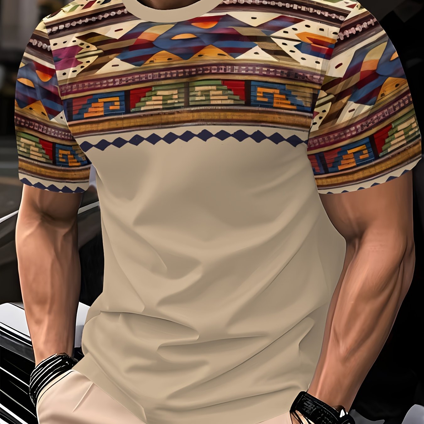T-shirt d'été décontracté pour homme