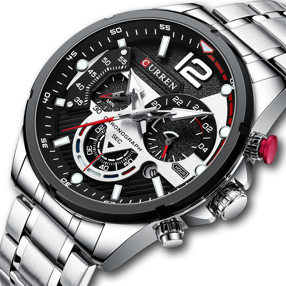Montre à quartz pour homme