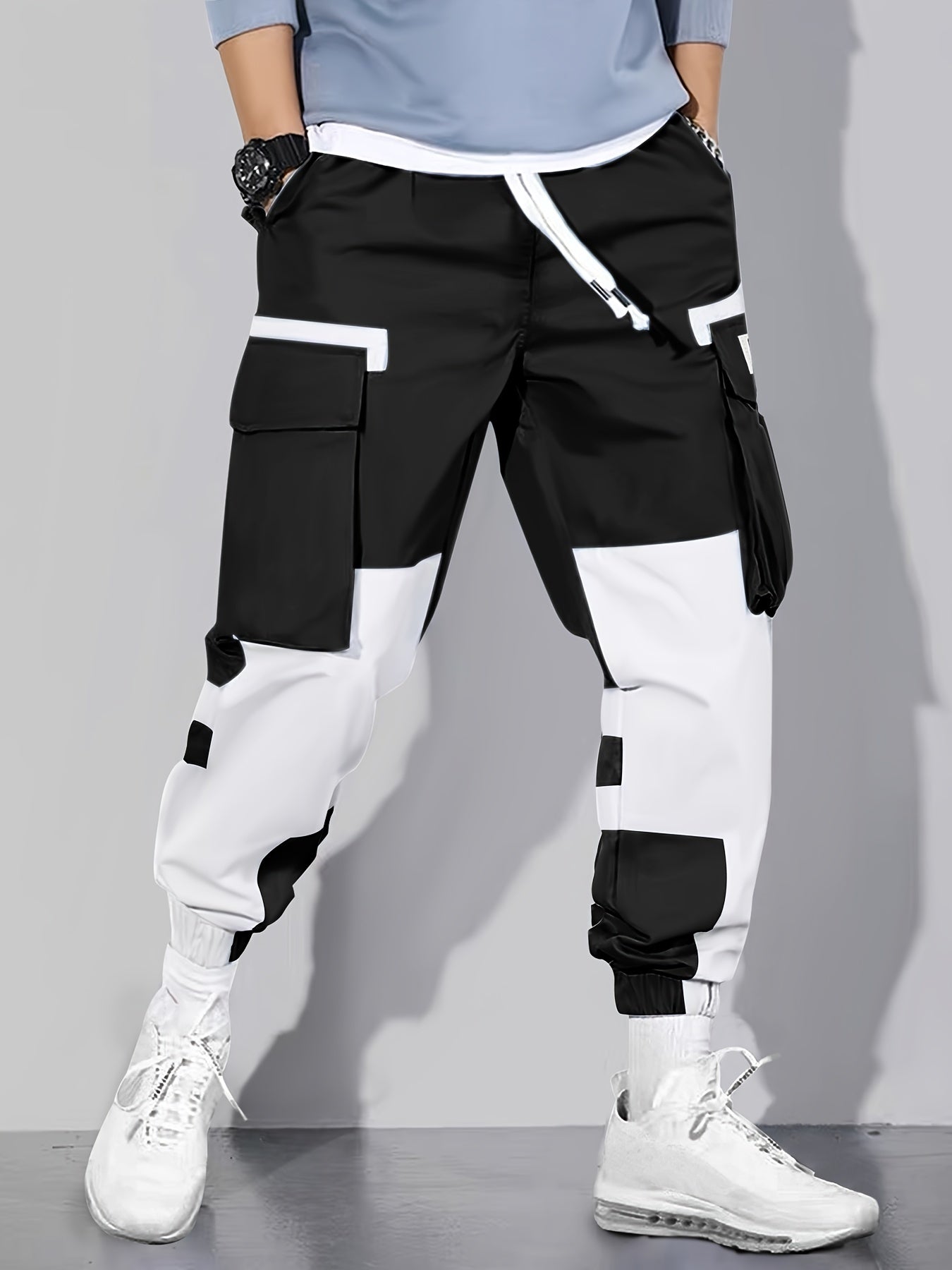 Pantalon multi-poches pour homme