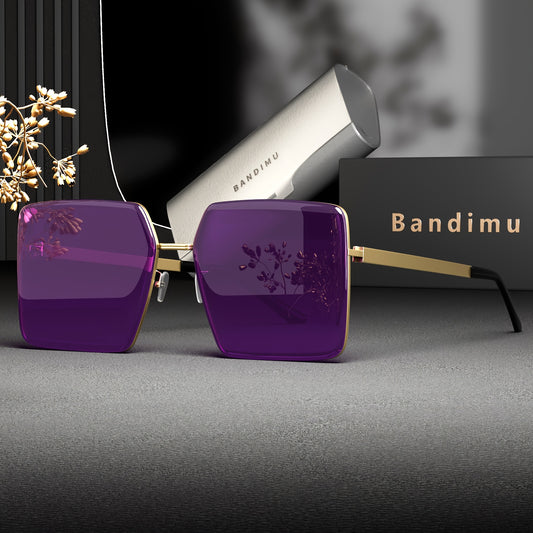 Lunettes carrées en métal - Topdecheztop.fr