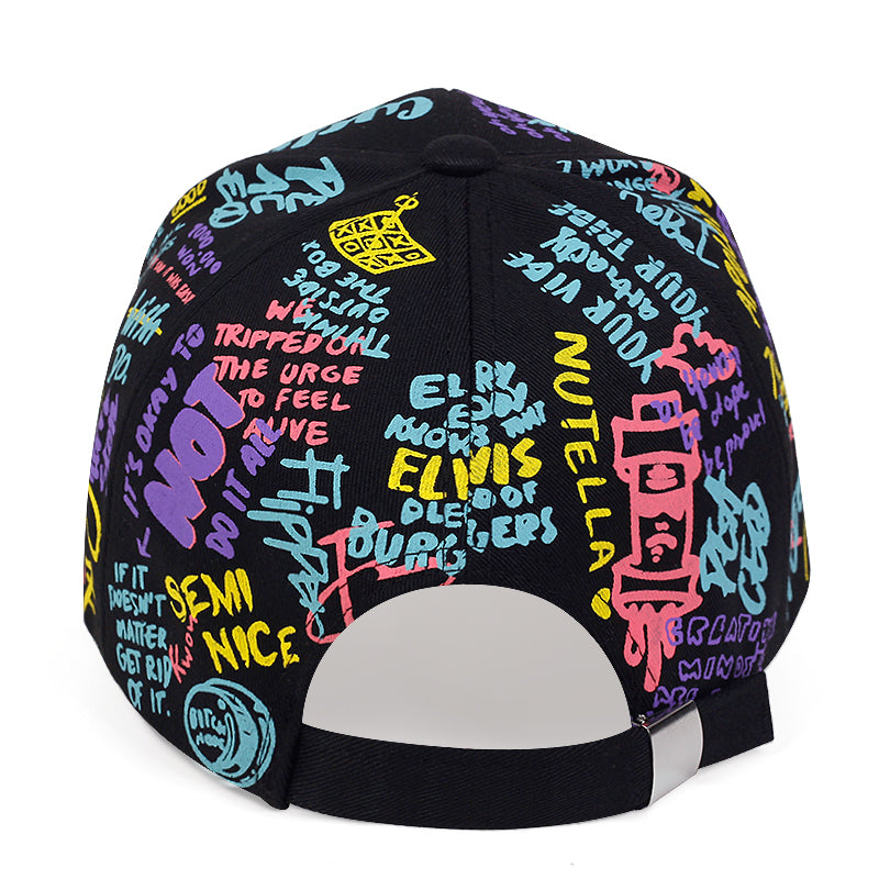 Casquette de baseball graffiti ajustable - Topdecheztop.fr