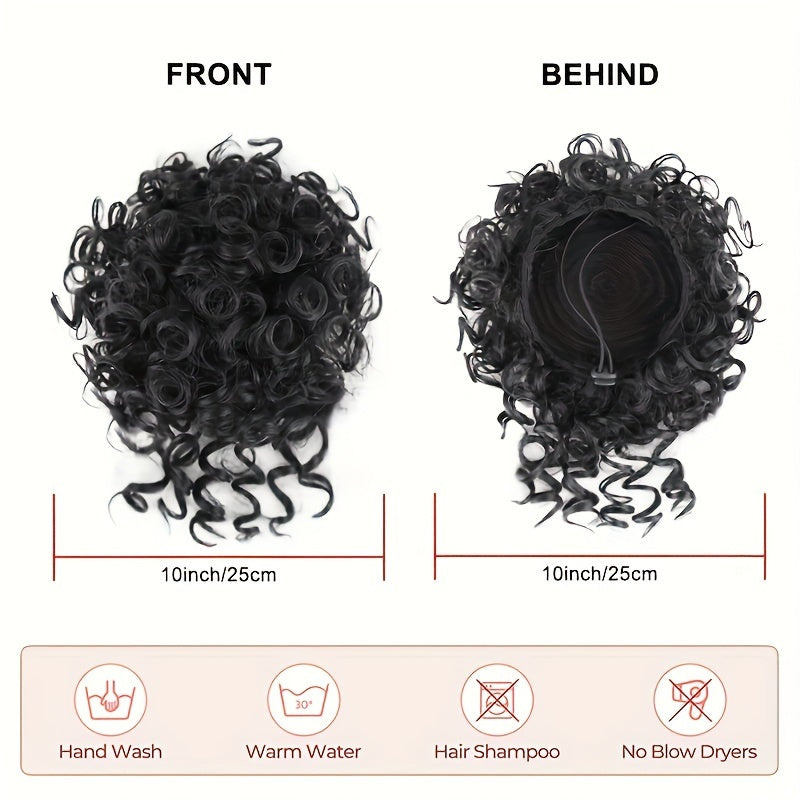 Chignon court et décoiffé de 25,4 cm - Topdecheztop.fr