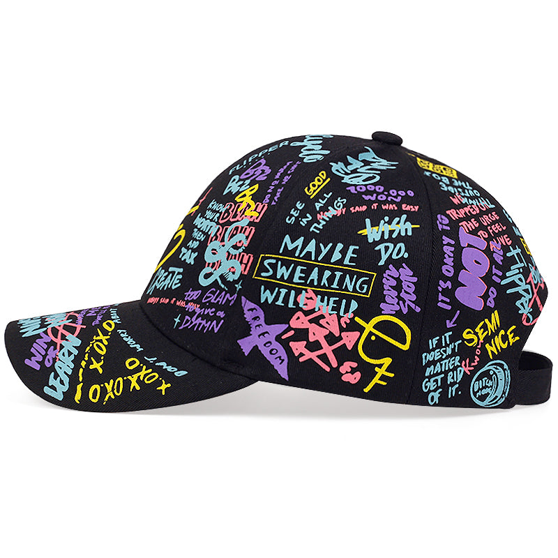 Casquette de baseball graffiti ajustable - Topdecheztop.fr