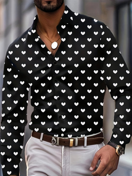 Chemise à manches longues imprimée - Topdecheztop.fr