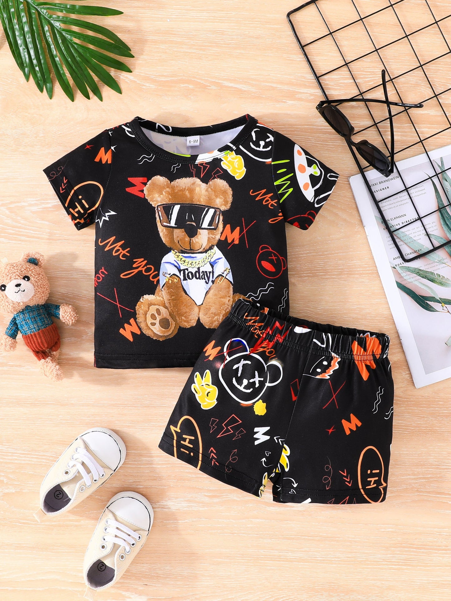 Ensemble 2 pièces d'été pour bébé et tout-petit - Topdecheztop.fr