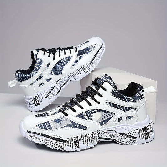 Chaussures décontractées colorées style graffiti