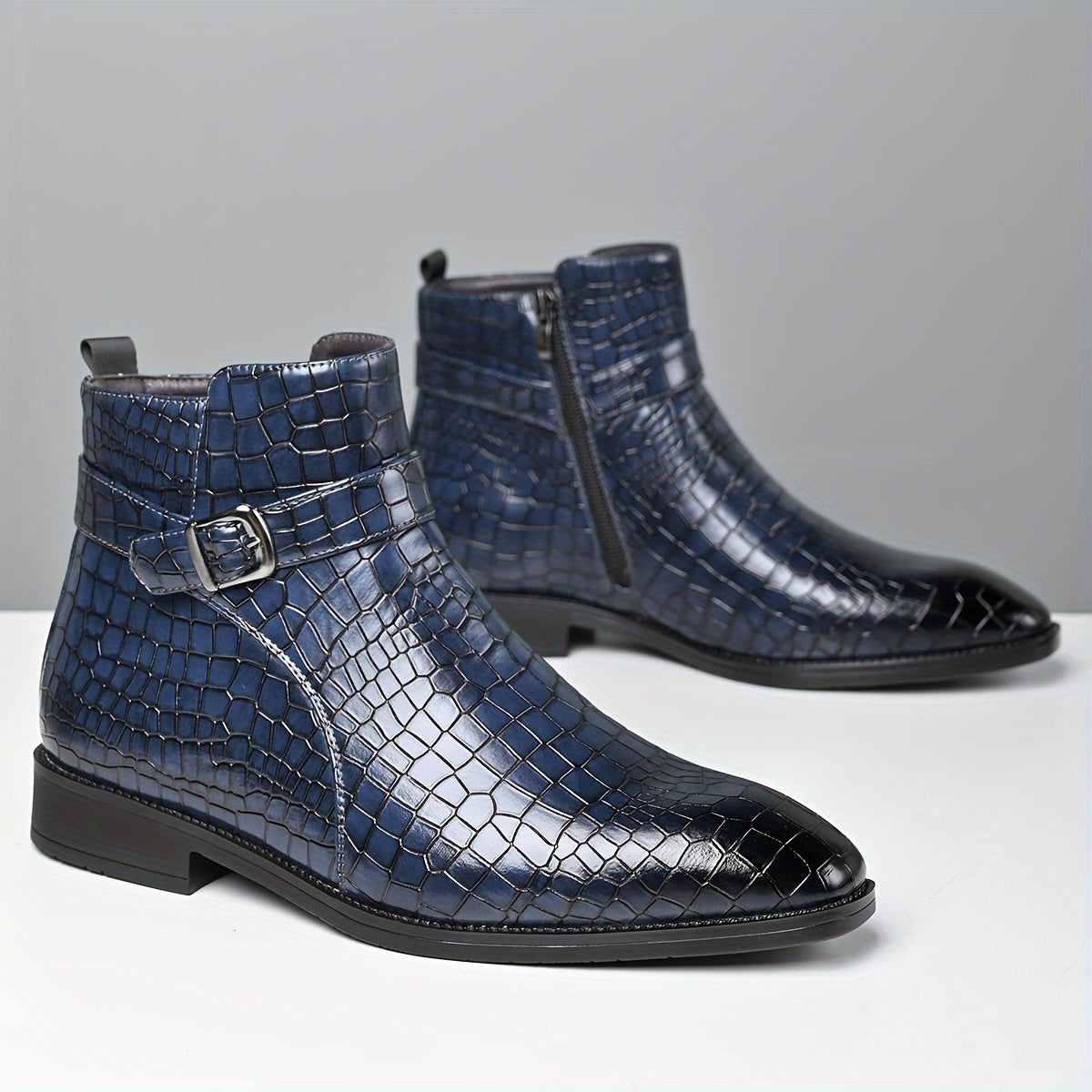 Bottines Chelsea vintage élégantes pour homme - Confortables